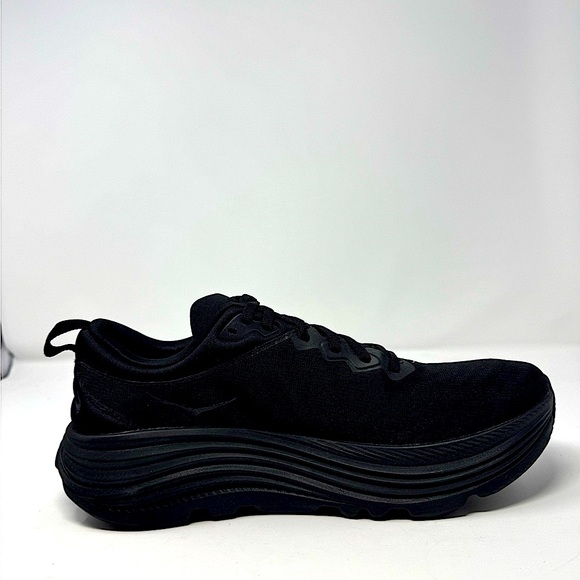 Hoka One Gaviota 5 Men’s Walking/Running Shoe Size 11D Black ••NEW IN BOX•• - Picture 3 of 10